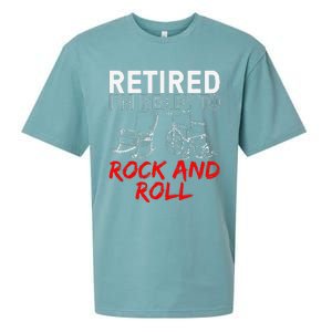 Funny Retirement Design For Retired Retirement Sueded Cloud Jersey T-Shirt