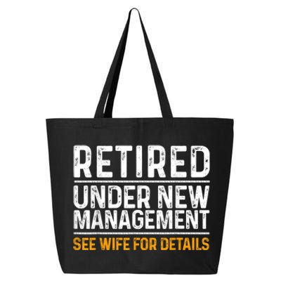 Funny Retirement Design  Dad Retiring Party Humor Lovers 25L Jumbo Tote