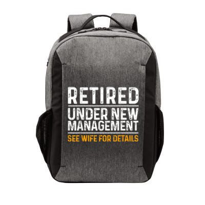 Funny Retirement Design  Dad Retiring Party Humor Lovers Vector Backpack