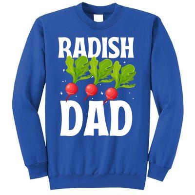 Funny Radish Dad Vegetable Fathers' Day Gardener Lover Meaningful Gift Sweatshirt