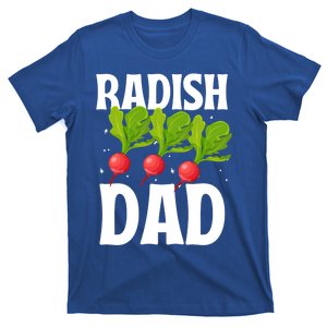 Funny Radish Dad Vegetable Fathers' Day Gardener Lover Meaningful Gift T-Shirt