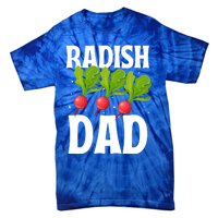 Funny Radish Dad Vegetable Fathers' Day Gardener Lover Meaningful Gift Tie-Dye T-Shirt