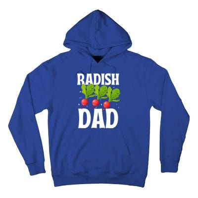 Funny Radish Dad Vegetable Fathers' Day Gardener Lover Meaningful Gift Tall Hoodie