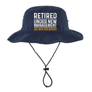 Funny Retirement Design Dad Retiring Party Humor Lovers Legacy Cool Fit Booney Bucket Hat