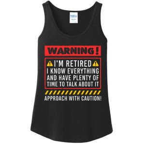 Funny Retirement Design For Retiree Retired Retire Ladies Essential Tank