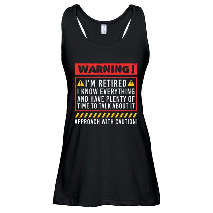 Funny Retirement Design For Retiree Retired Retire Ladies Essential Flowy Tank