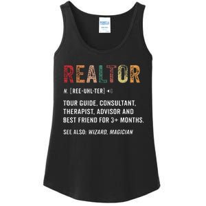 Funny Realtor Definition Realtor Life Real Estate Agent Ladies Essential Tank