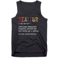 Funny Realtor Definition Realtor Life Real Estate Agent Tank Top