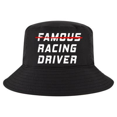 Famous racing driver funny quote for car and racing fans Cool Comfort Performance Bucket Hat