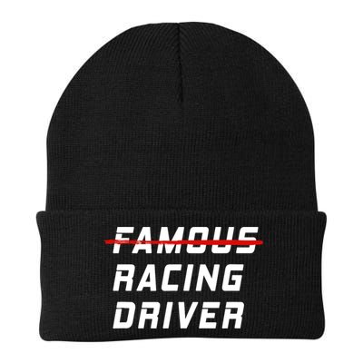 Famous racing driver funny quote for car and racing fans Beanie