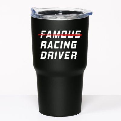 Famous racing driver funny quote for car and racing fans Tumbler