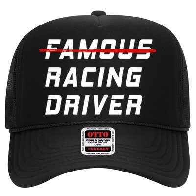 Famous racing driver funny quote for car and racing fans Trucker Hat