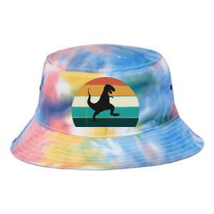 Funny Retro Dinosaur - Great Dino / T-Rex TRex Lovers Gift Tie Dye Newport Bucket Hat