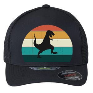 Funny Retro Dinosaur - Great Dino / T-Rex TRex Lovers Gift Flexfit Unipanel Trucker Cap