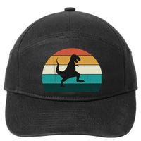 Funny Retro Dinosaur - Great Dino / T-Rex TRex Lovers Gift 7-Panel Snapback Hat