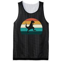 Funny Retro Dinosaur - Great Dino / T-Rex TRex Lovers Gift Mesh Reversible Basketball Jersey Tank