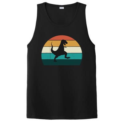 Funny Retro Dinosaur - Great Dino / T-Rex TRex Lovers Gift PosiCharge Competitor Tank