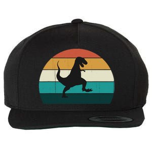 Funny Retro Dinosaur - Great Dino / T-Rex TRex Lovers Gift Wool Snapback Cap