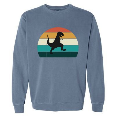 Funny Retro Dinosaur - Great Dino / T-Rex TRex Lovers Gift Garment-Dyed Sweatshirt