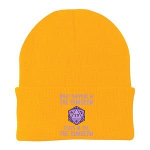 Funny RPG D20 Dungeon Game Gift Knit Cap Winter Beanie