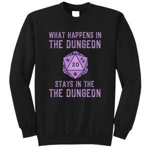 Funny RPG D20 Dungeon Game Gift Sweatshirt