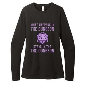 Funny RPG D20 Dungeon Game Gift Womens CVC Long Sleeve Shirt