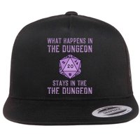 Funny RPG D20 Dungeon Game Gift Flat Bill Trucker Hat