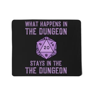 Funny RPG D20 Dungeon Game Gift Mousepad