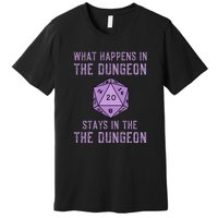 Funny RPG D20 Dungeon Game Gift Premium T-Shirt