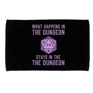 Funny RPG D20 Dungeon Game Gift Microfiber Hand Towel