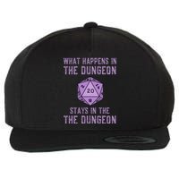 Funny RPG D20 Dungeon Game Gift Wool Snapback Cap