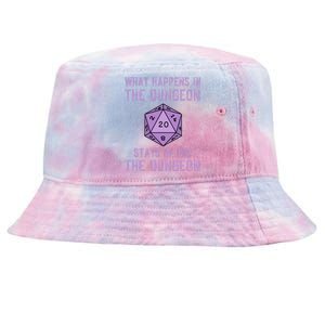 Funny RPG D20 Dungeon Game Gift Tie-Dyed Bucket Hat