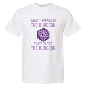 Funny RPG D20 Dungeon Game Gift Garment-Dyed Heavyweight T-Shirt