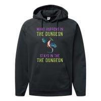 Funny RPG D20 Dungeon Game Gift Performance Fleece Hoodie