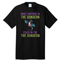 Funny RPG D20 Dungeon Game Gift Tall T-Shirt