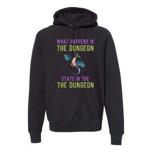 Funny RPG D20 Dungeon Game Gift Premium Hoodie