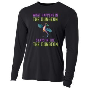 Funny RPG D20 Dungeon Game Gift Cooling Performance Long Sleeve Crew