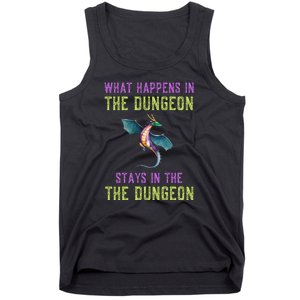 Funny RPG D20 Dungeon Game Gift Tank Top