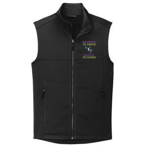 Funny RPG D20 Dungeon Game Gift Collective Smooth Fleece Vest