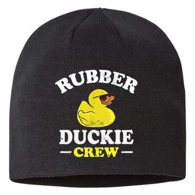 Funny Rubber Duck Yellow Duckie Crew Bath Ducks Duckling Toy Sustainable Beanie