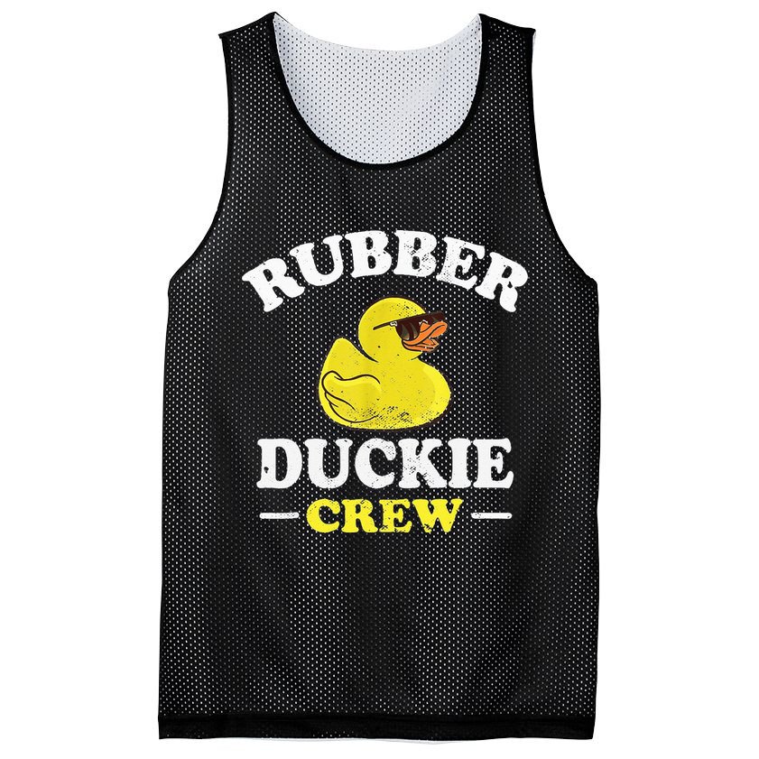 Funny Rubber Duck Yellow Duckie Crew Bath Ducks Duckling Toy Mesh Reversible Basketball Jersey Tank