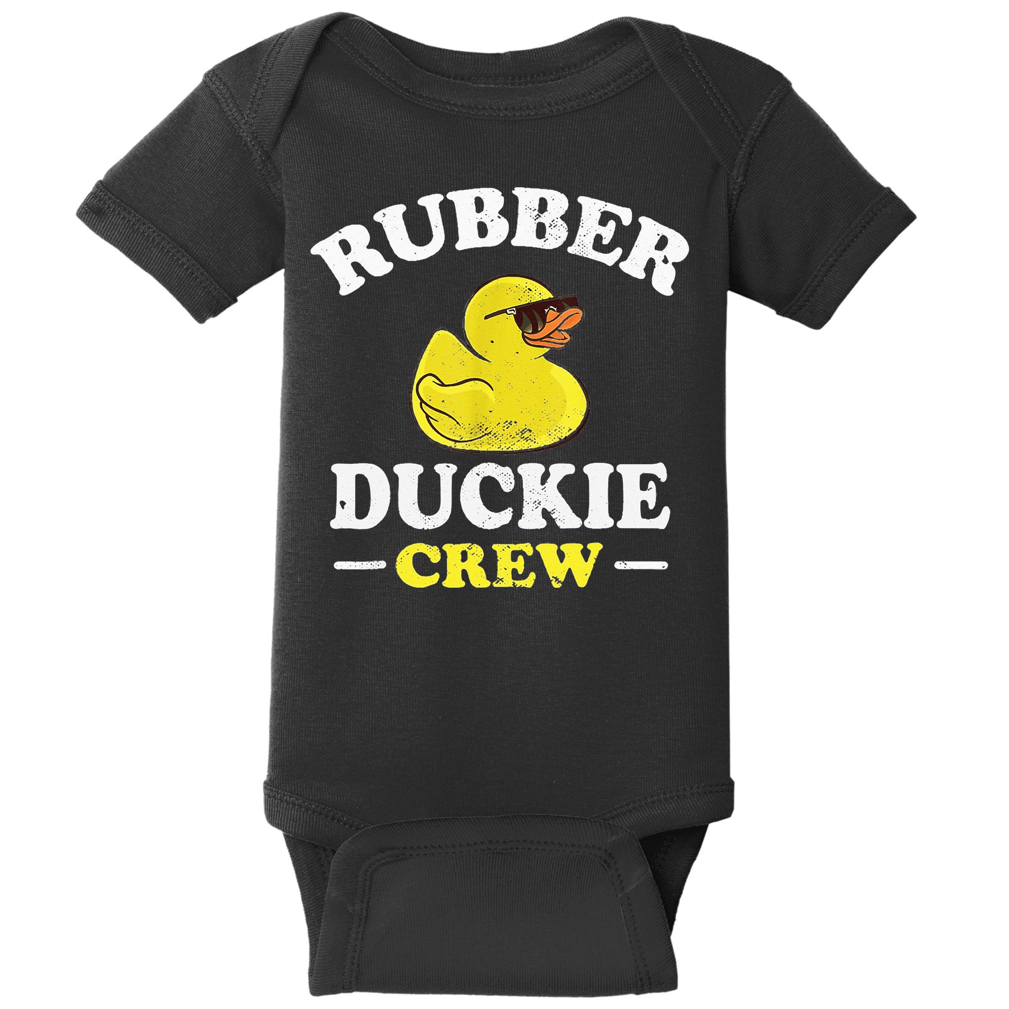 Funny Rubber Duck Yellow Duckie Crew Bath Ducks Duckling Toy Baby Bodysuit