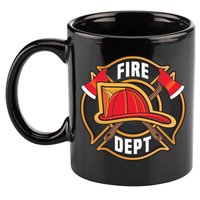 Fire Rescue Departt Firefighters Fire Ems Duty Uniform Funny Gift 11oz C Handle Ceramic Mug