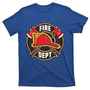 Fire Rescue Departt Firefighters Fire Ems Duty Uniform Funny Gift T-Shirt