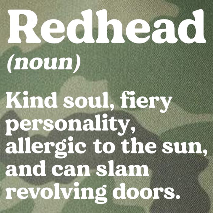 Funny Redhead Definition Ginger Red Hair MC1R Gene Legacy Tie Dye Trucker Hat
