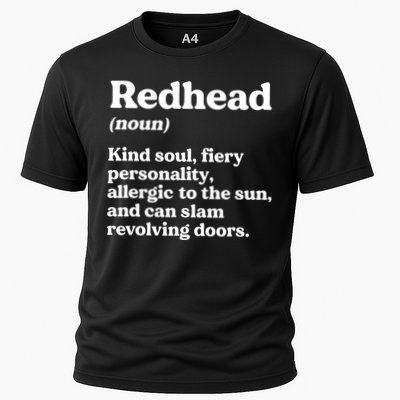 Funny Redhead Definition Ginger Red Hair MC1R Gene Performance Shirt