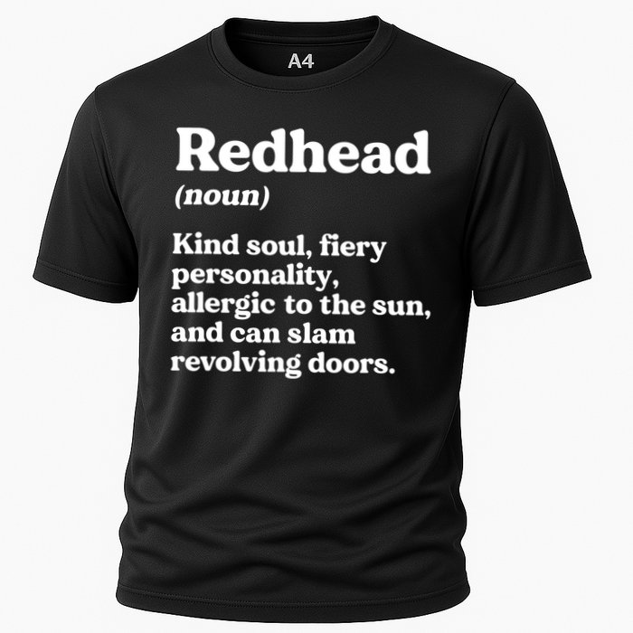 Funny Redhead Definition Ginger Red Hair MC1R Gene Performance Shirt