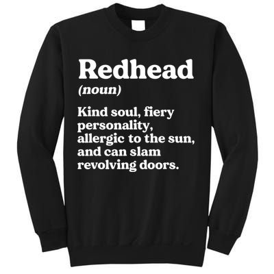 Funny Redhead Definition Ginger Red Hair MC1R Gene Sweatshirt