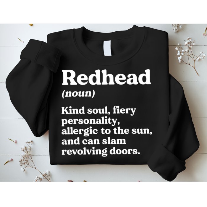 Funny Redhead Definition Ginger Red Hair MC1R Gene Sweatshirt