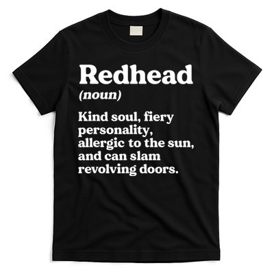 Funny Redhead Definition Ginger Red Hair MC1R Gene T-Shirt